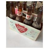 vintage Chief Oshkosh Beer 8-pack carton With
