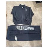 Purdue sweatshirt & sweatpants, 2XL