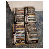 141 DVDs All cases have discs, clean