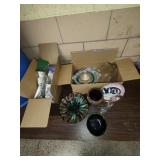 Larhe lot of ceramic and glass items. Includes