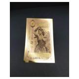 Idaho Goldback 1/41/4000th of 24k Gold