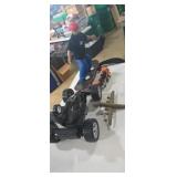 Rc car, skatborder, and motorcycle,  no
