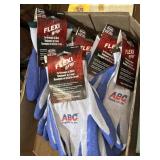 5 new pairs ABC Supply work gloves
