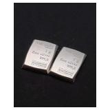 2 Grams Of .999 Fine Silver Valcambi Bars