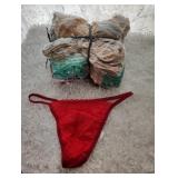 One package 60 pairs thongs new in package