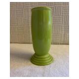 Fiesta lime green flower vase 10 inches tall and
