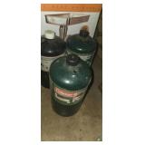 3 Coleman propane tanks
