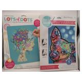 Dot art, color by number