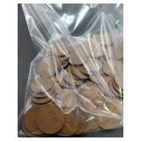 Over 100+ Very Old Wheat Pennies