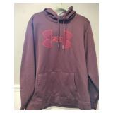 Under armor maroon hoodie size XL
