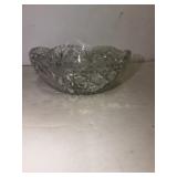 Cut glass Crystal Bowl 8.5ï¿½x3.5ï¿½