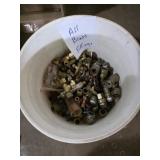Heavy Bucket of brass fittings