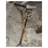 Brush clearer / weed whacker and shovel