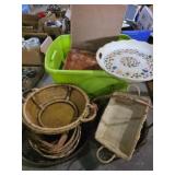Baskets and Trays with hidden plunder