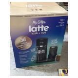 New Mr. Coffee Latte maker iced + hot