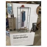 New Whitmor modern industrial wardrobe, just
