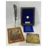 Quill, American memorabilia, Bicentennial medal,