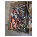 Pliers , cutters , needlenosw, various brands and