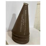 4 vintage cheerleader or director megaphones