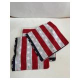 6-20 in x 20 in USA flag bandannas