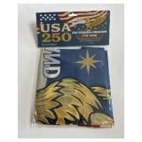 3 ft x 5 ft 250 USA Anniversary flag