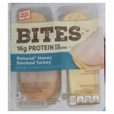Case of 7 Oscar Mayer honey smoked turkey bites