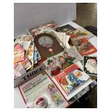 Collection of old Christmas/holiday cards and