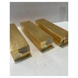 3 sets of Royalty 24 piece 23 karat gold plated