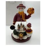 Washington Redskins Snowman Cheer Globe the top