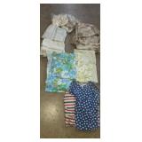 Vintage sheets and shams