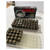 1 full Box of 50 wolf .45 auto 250gr ammo and one