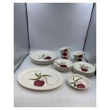 Heritage ware by Stetson pottery, one platter, 5