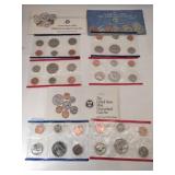 1988 1991 1992 uncirculated coin set