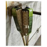 Pair of new tiki torches