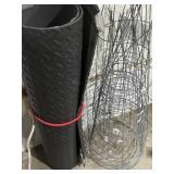 New 33' galvanized tomato cages and foam utility