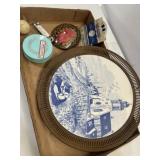 View, master slide, decorative wall plates,