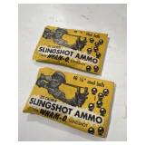 2 packs of vintage Wham-O  slingshot ammo .25