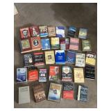 Older hardcover books, fiction, war, political,