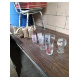 Lot of 13 assorted glasses: Kentucky Derby, Pepsi