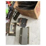 HO scale, train buildings and tracks