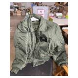Air Force black jacket large