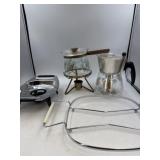 Vintage Pyrex plus baking stands