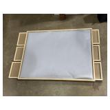 35' x 27' wooden puzzle board w/6 pull-out