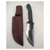 Damascus style tracker 6' blade w/stealth