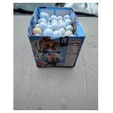 Box of golf balls