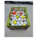 Box of golf balls