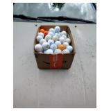 Box of golf balls