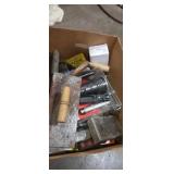 Blade sharpener,  mason tools, carpet knife and