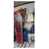 Utility wall hooks, window and trim tools, knee