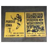 1982 Purdue vs Wisconsin & Purdue vs. Iowa